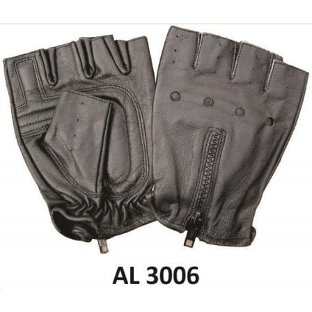 Men's Leather Fingerless Gloves Size 2XL Men's Leather Fingerless Gloves Size 2XL